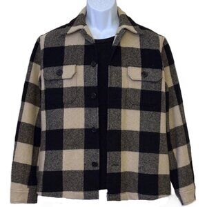 1990s Vintage Ralph by Ralph Lauren Buffalo-Check Mens Jacket. Unworn